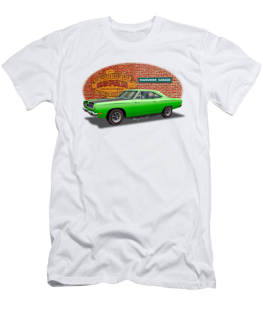 Multiple Colors and Sizes 1971 Plymouth Road Runner 383 Coupe T-Shirt for Men